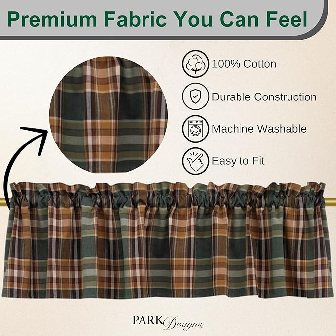 Park Designs Farmhouse Kitchen Valances - Image 2