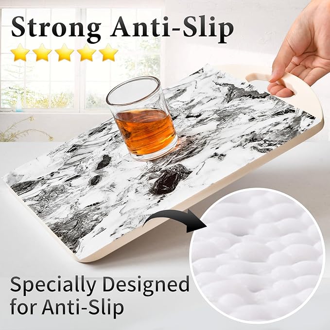 Drawer and Shelf Liner for Kitchen Cabinet: 12 in X 30 Ft Non Slip Waterproof - Image 2
