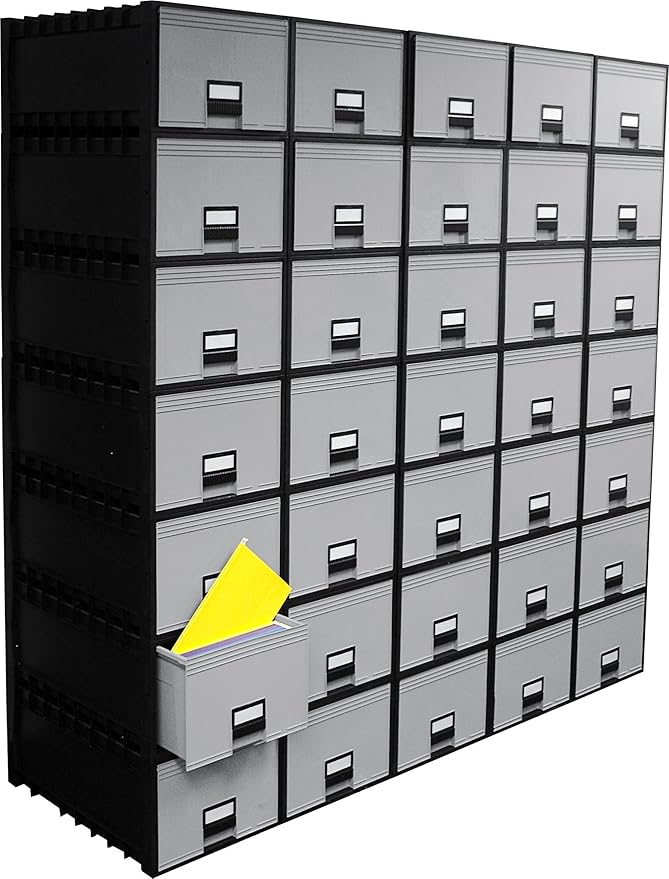 Storex, STX61106U01C, Archive Files Storage Box, 1 / Each - Image 6