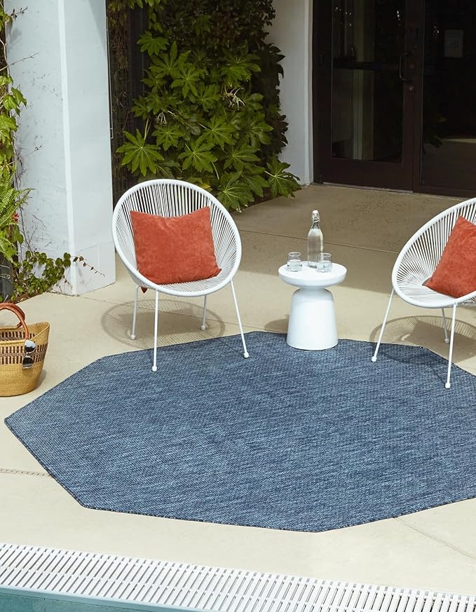 Unique Loom Outdoor Solid Collection Area Rug by UniqueLoom