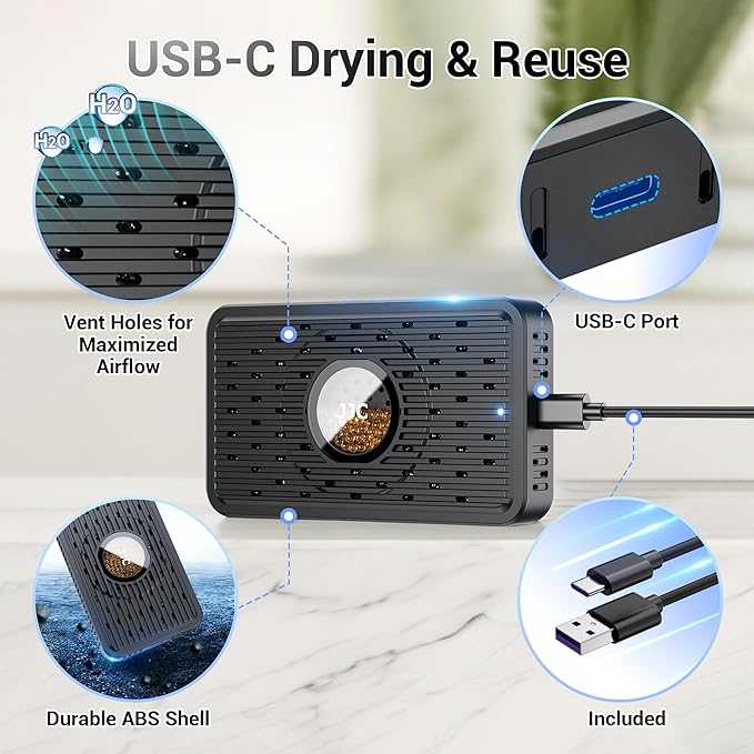 Rechargeable Desiccant Dehumidifier - Image 2