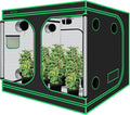 Grow Tent 96"x96"x78", High Reflective Mylar Dark Room by GreenHut