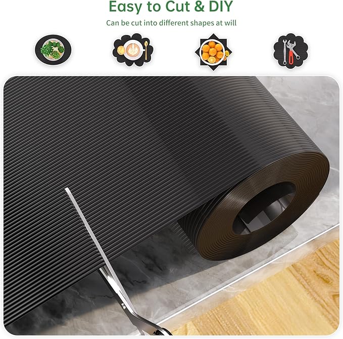 Shelf and Drawer Liner for Kitchen Cabinet, Non-Adhesive 12in x 360in - Image 3