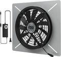 Crawlspace Ventilation Fan Basements Stainless Steel Vent Fan Window Exhaust by Unknown
