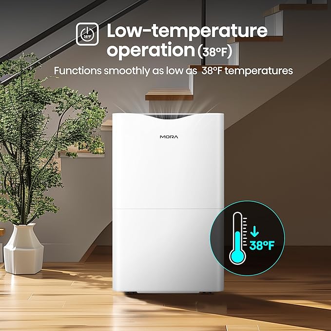 Mora Mora by Hisense 50 Pint Dehumidifier, - Image 9