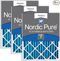 Nordic Pure 14x20x2 Pleated MERV 7 Air Filters 3 Pack by NordicPure