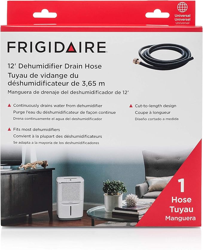 Frigidaire 18FFDHMH01 Dehumidifier Drain Hose, 12 Foot - Image 3