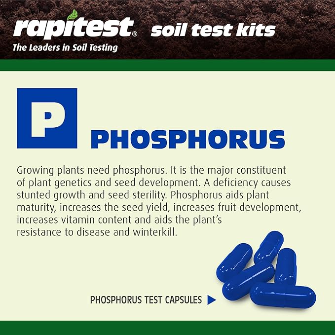Rapitest Soil Test Kit for Gardens, Vegetables, Flowers and Lawns. USA designed - Image 4