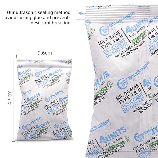 20 PackS 4 UNIT Clay Dessicant Packets, Dehumidifier - Image 2