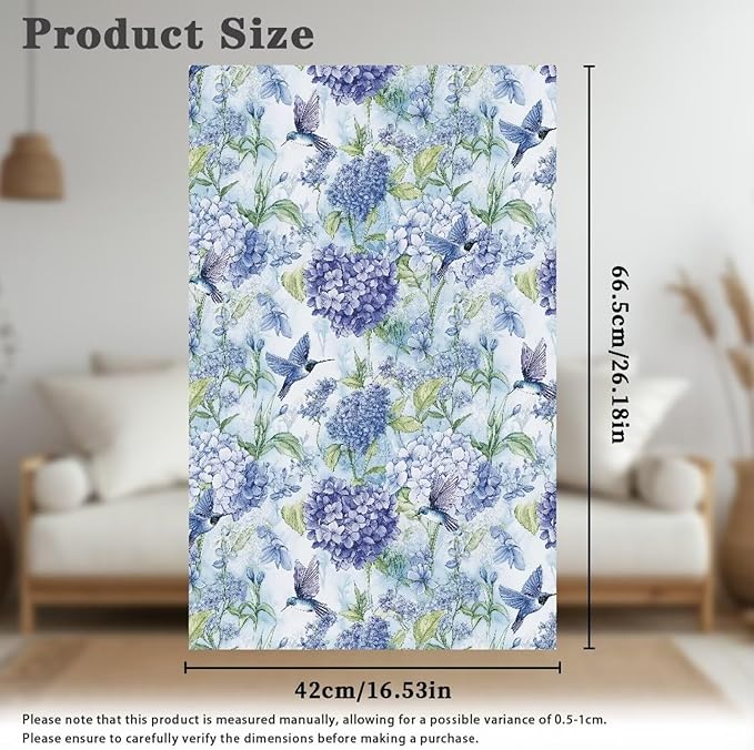 Hummingbird Floral Recliner Cover - Image 5