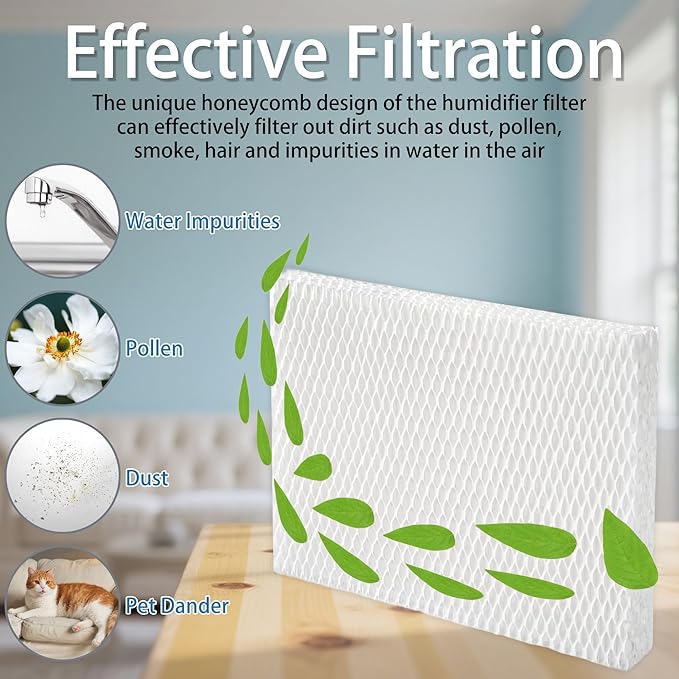 6 Pack MD1-0034 Replacement Humidifier Wick Filters | Compatible - Image 5