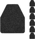 6 Pack Commercial Urinal Mats, Non-Slip Urinal Floor Mat by THMINS