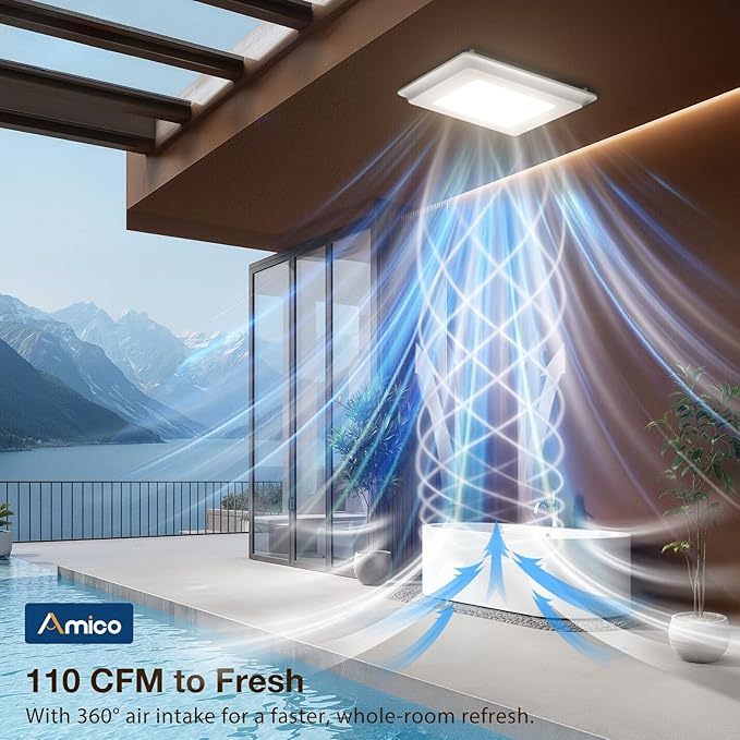 Amico Bathroom Exhaust Fan - Image 4