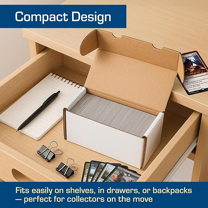 BCW 400-Count Trading Card Storage Box | Baseball Card Storage Box - Image 7