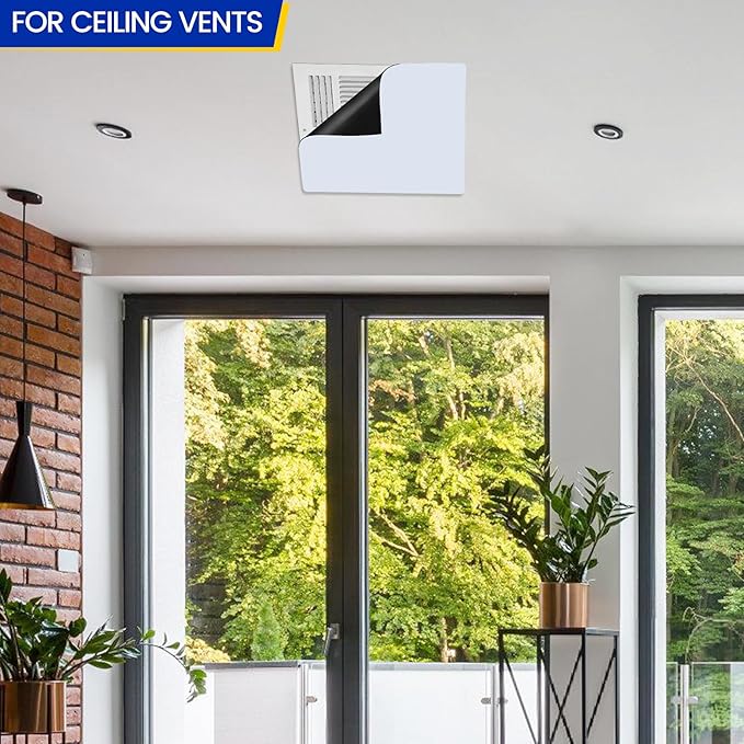 Square Magnetic Vent Covers, Extra Strong Magnets, Fits Steel Vents Only - Image 7