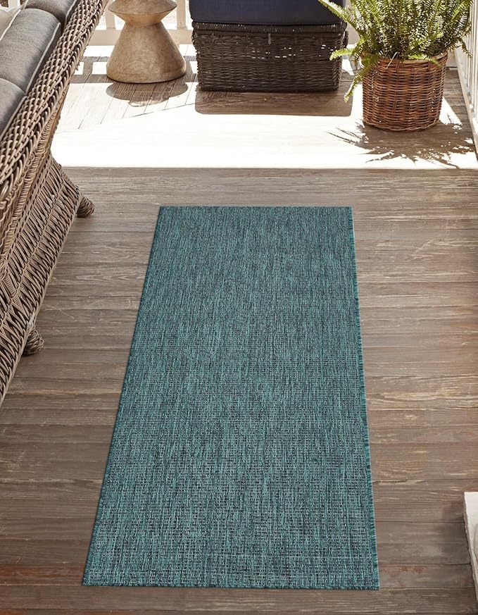 Unique Loom Outdoor Solid Collection Area Rug by UniqueLoom