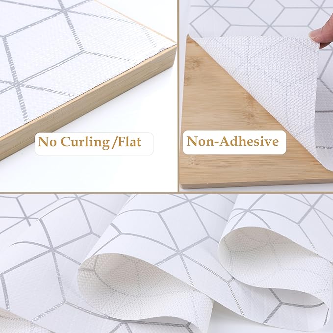 Cabinets Drawer Liner Non Slip 12 Inch Wide X 20 Ft Kitchen Pantry Shelf Liner - Image 6
