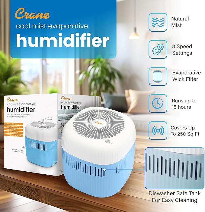 Crane Evaporative Humidifier - Image 8