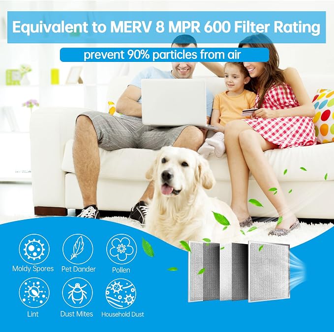 UBeesize 24x30x1 Air Filter – Fits 24x30x1 Slots, Actual Size: 23.78x29.84x0.8" - Image 7