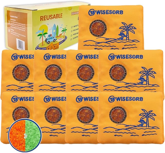 100gx80pcs Rechargeable Desiccant Packs by Wisesorb