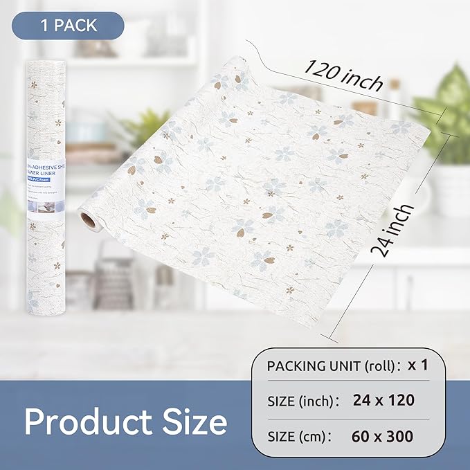 FIFTY FEET 24"x120" Non-Adhesive Shelf Liner - Image 5