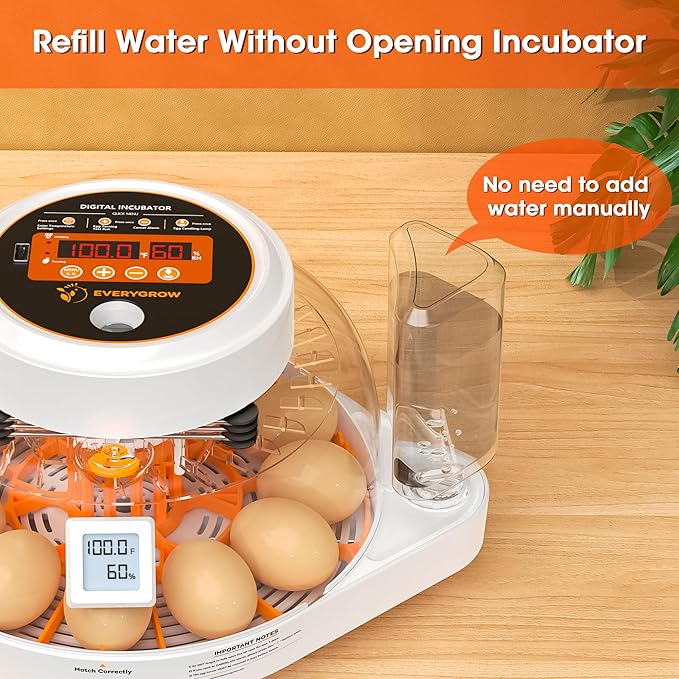 Incubators for Hatching Eggs, 12 Eggs Smart Incubator - Image 3