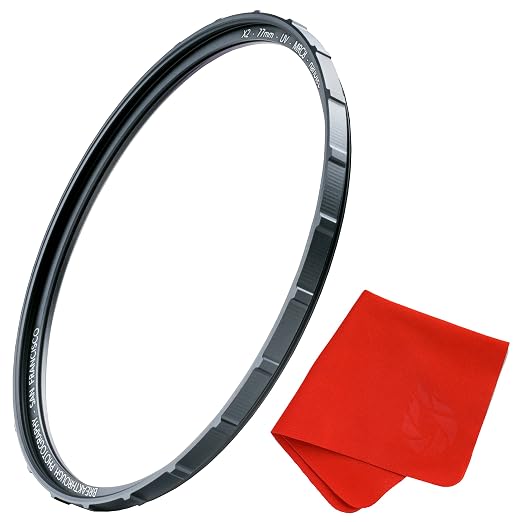 52mm X2 UV Filter for Camera Lenses by Breakthrough+Photography