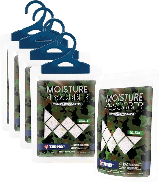 Moisture Absorbers For Gun Safe 7.5 oz/212g by Zarpax
