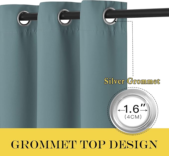 NICETOWN Bedroom Blackout Curtains - Image 2
