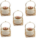 IGH Set Of 1 Wholesale Lot IndiaGiftHub Dry Fruit Jar by IndiaGiftHub