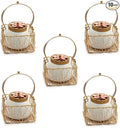 Set of 10 Lot Dry Fruit Jar by IndiaGiftHub