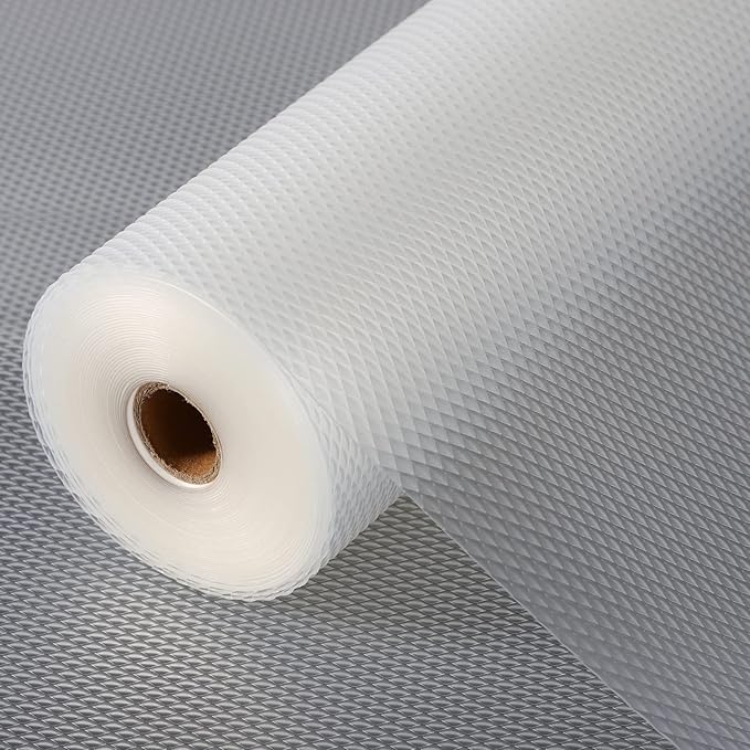 Anoak Shelf Liner, 12 Inches x 10 FT Non-Slip Cabinet Liner, Diamond Pattern by ANOAK