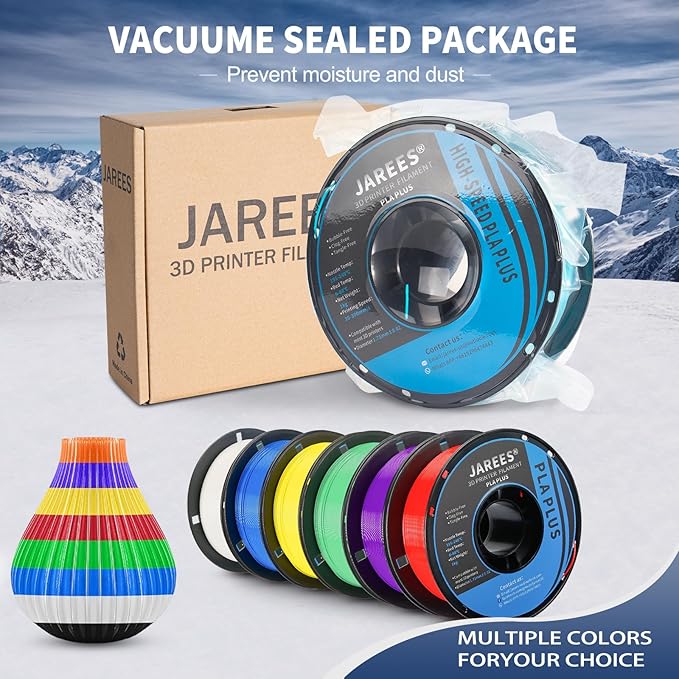 PLA Filament 1.75mm Purple 1KG, 3D Printer Filament Dimensional Accuracy +/- - Image 7