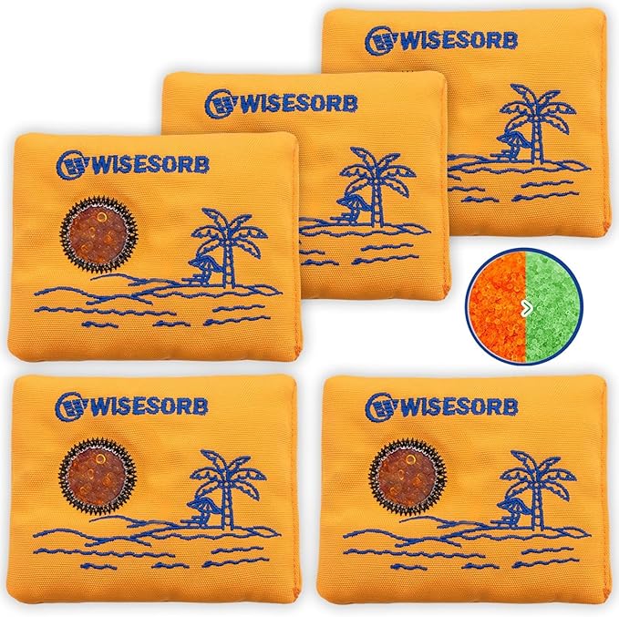 100gx5pcs Rechargeable Desiccant Packs by Wisesorb
