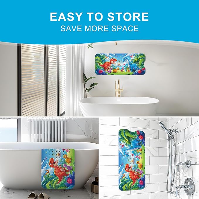 XIYUNTE Baby Bath Mat for Tub Non Slip Kids Bath Mat - Image 7