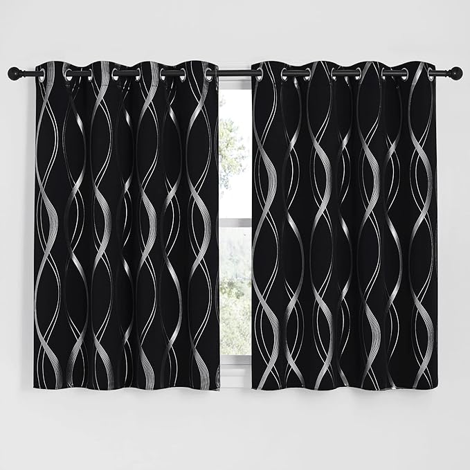 NICETOWN Black Out Window Curtains - Image 2