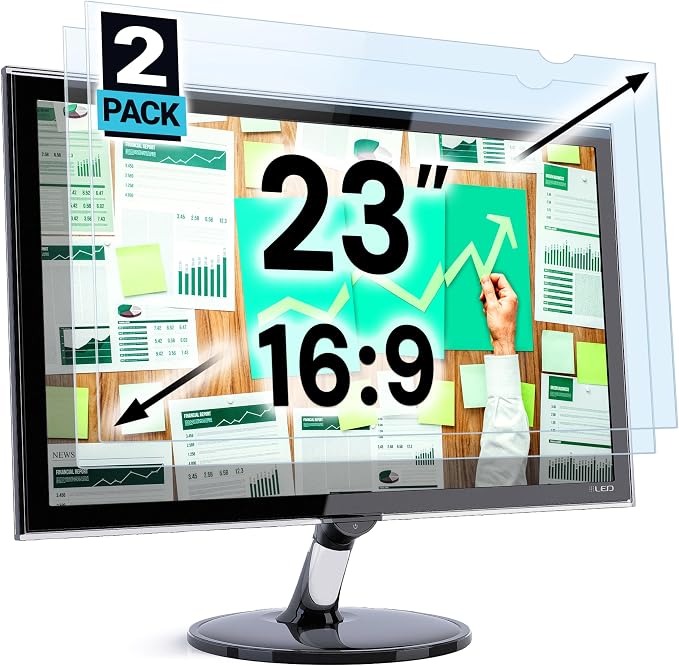 VINTEZ 23 inch Blue Light Blocking Screen Protector Panel by VINTEZ
