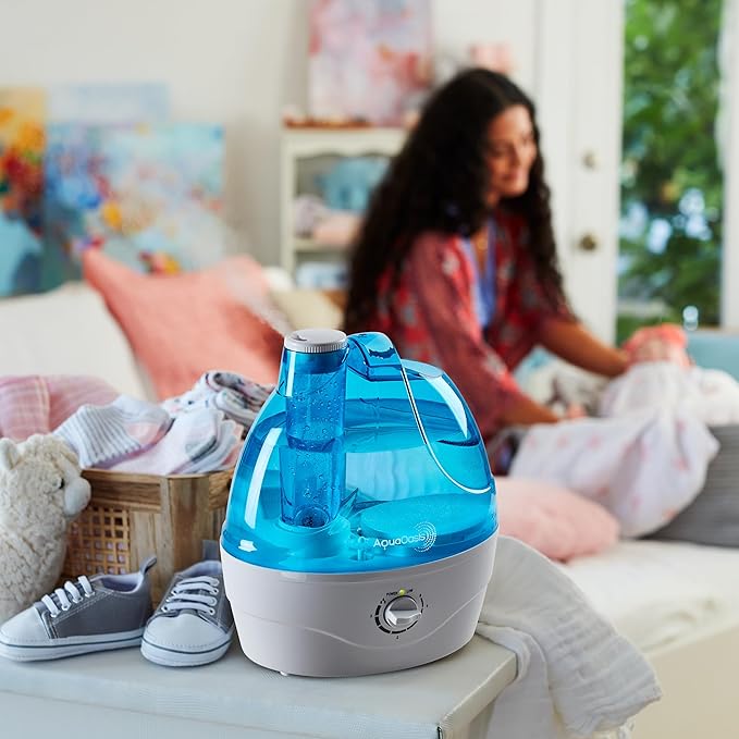AquaOasis® Cool Mist Humidifier Quiet Ultrasonic Humidifiers - Image 9