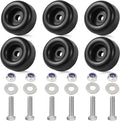6-Pack Extreme Heavy Duty Rubber Foot Pads, 2.5 Inches Vibration Dampeners by YUEARN%C2%AE