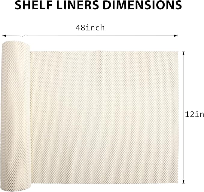 Shelf Liners for Cabinets-Drawer Liner Cabinet Liners for Shelves Kitchen - Image 6