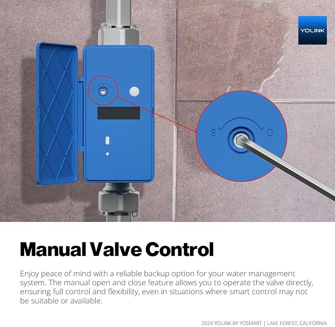 NSF Certified YoLink FlowSmart All-in-One Smart Water Meter & Auto Shutoff - Image 6