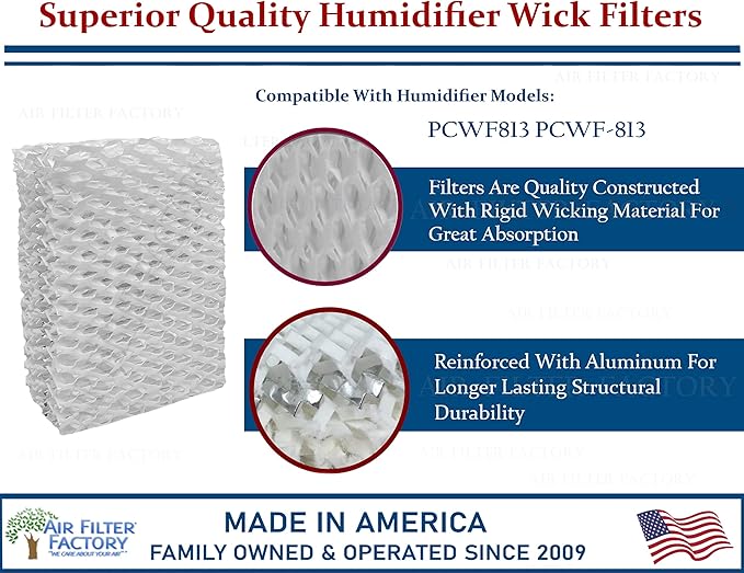 Air Filter Factory Wick FIlter PCWF813, PCWF-813 Replacement - Image 2