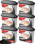 Vacplus Moisture Absorbers 6 Pack, Portable Humidity Absorber Boxes by Vacplus