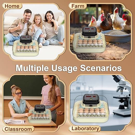 35 Eggs Incubators for Hatching Eggs, Egg Incubator - Image 9