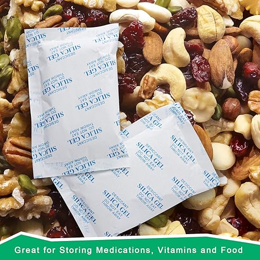 O2frepak 500 Gram Food Grade Moisture Absorber Silica Gel Desiccant Packets - Image 6