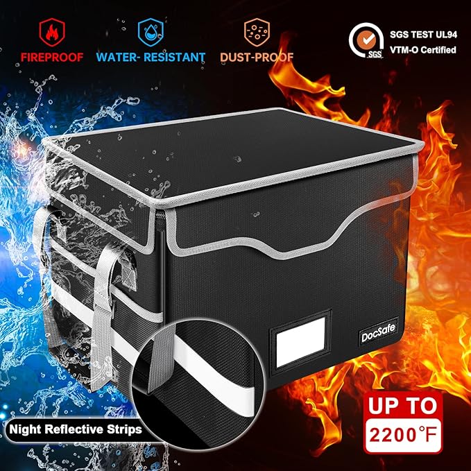 DocSafe Fireproof Document Box - Image 2