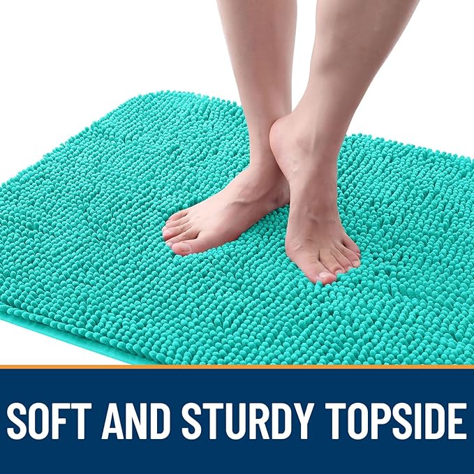 OLANLY Dog Door Mat for Muddy Paws 47x32, Absorbs Moisture and Dirt, Absorbent - Image 4