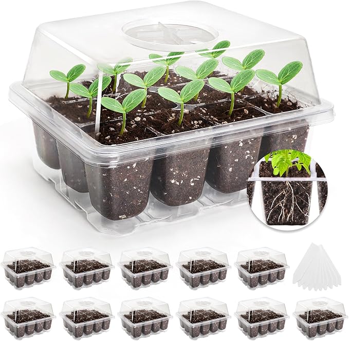 MIXC 10 Packs Seed Starter Tray Seed Starter Kit by MIXC