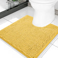 Smiry Luxury Chenille Toilet Rugs U-Shaped 20x20, Soft Absorbent Non-Slip by Smiry