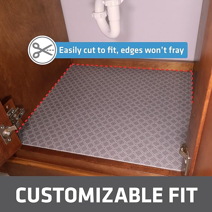 Drymate Premium XL Under Sink Mat, Waterproof Cabinet Protection Mats - Image 3